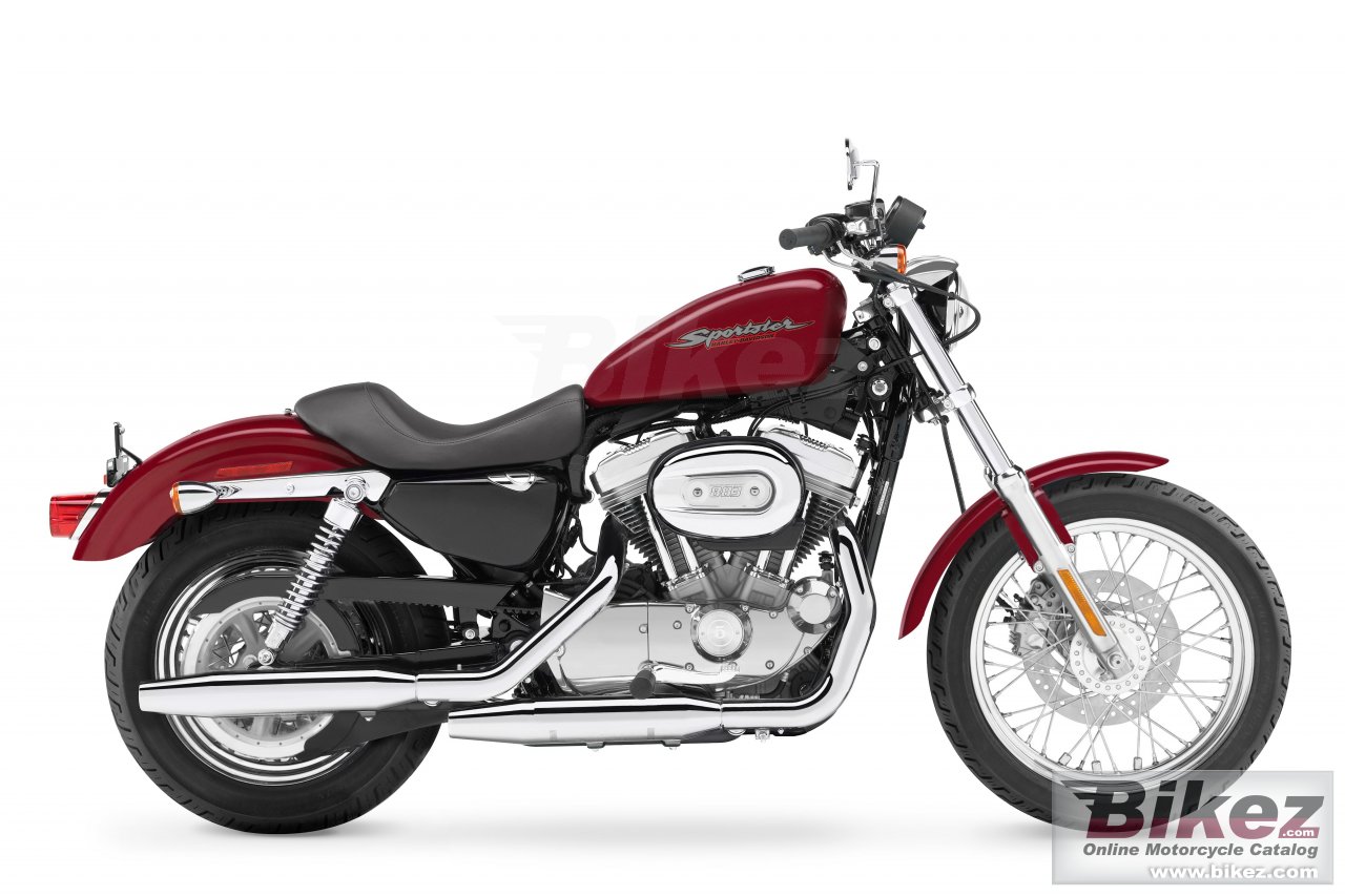 Big Harley-Davidson xl883 sportster picture and wallpaper from Bikez.com